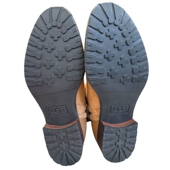 UGG Suede Chelsea Boots Tan Size 6 | New Without Box - Picture 5 of 7